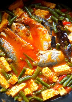 Foto resep Tempe Kacang Panjang Masak Sarden