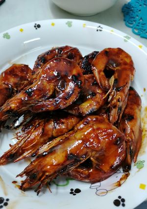 Foto resep Udang Bakar Madu