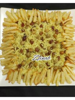 عکسی از دستور نخود پلو