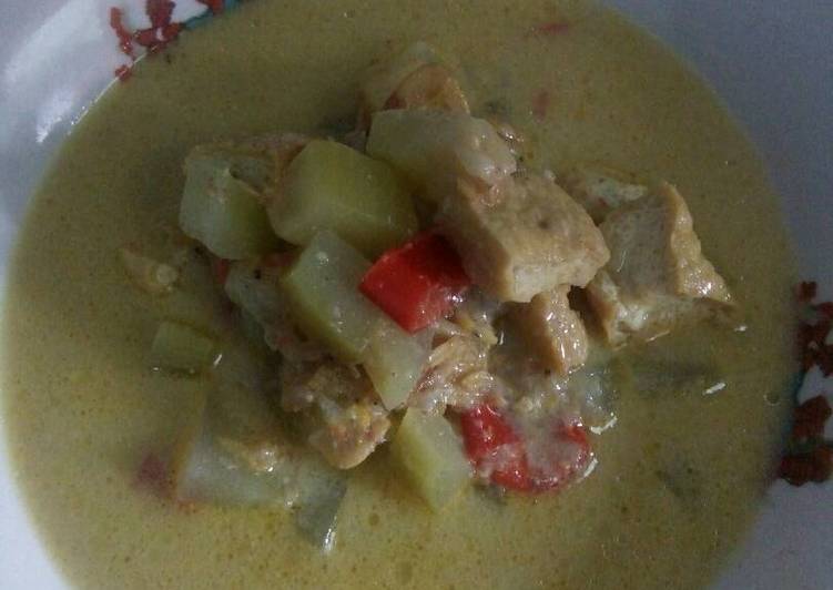 Sayur Blonceng (Labu Air)