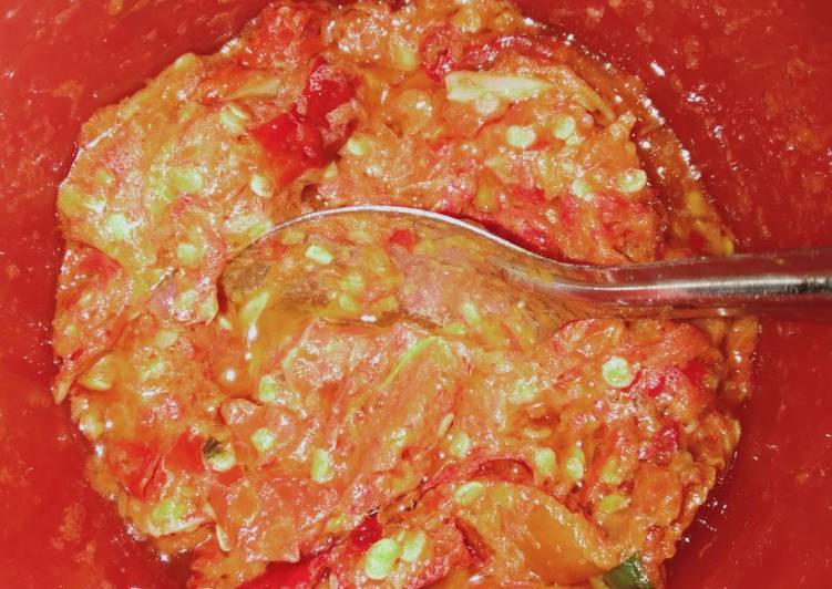 Resep 234. Sambal Cobek Rumah by Uliz Kirei yang Enak