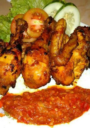 Foto resep Ayam Bakar bumbu rujak