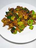 Orek telor petai kecap