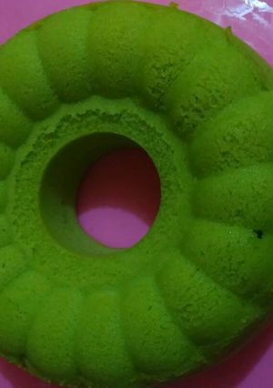 Foto resep Bolu kukus nutrijel melon lembut super simpel,