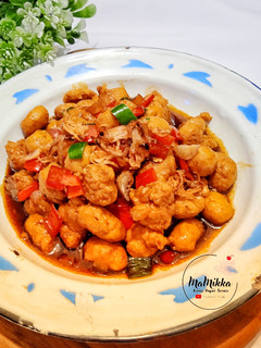 Foto resep Bola Daging Ayam Saus Tiram