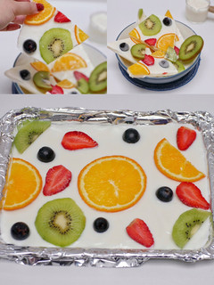 Foto resep Fruity Yogurt Bark - Frozen Yogurt