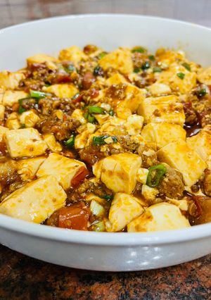 麻婆豆腐 的食譜成品照片