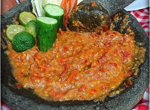 Foto resep Sambel sari laut / sambel warung penyetan (ikan,ayam,tempe dll)