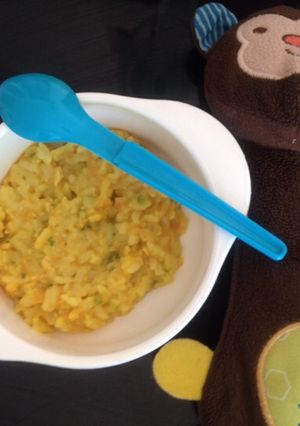 Foto resep Nasi Mujair Kuning MPASI 8+