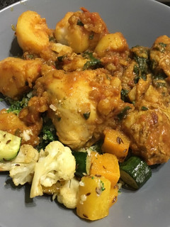 A picture of Sunday Chicken curry.
