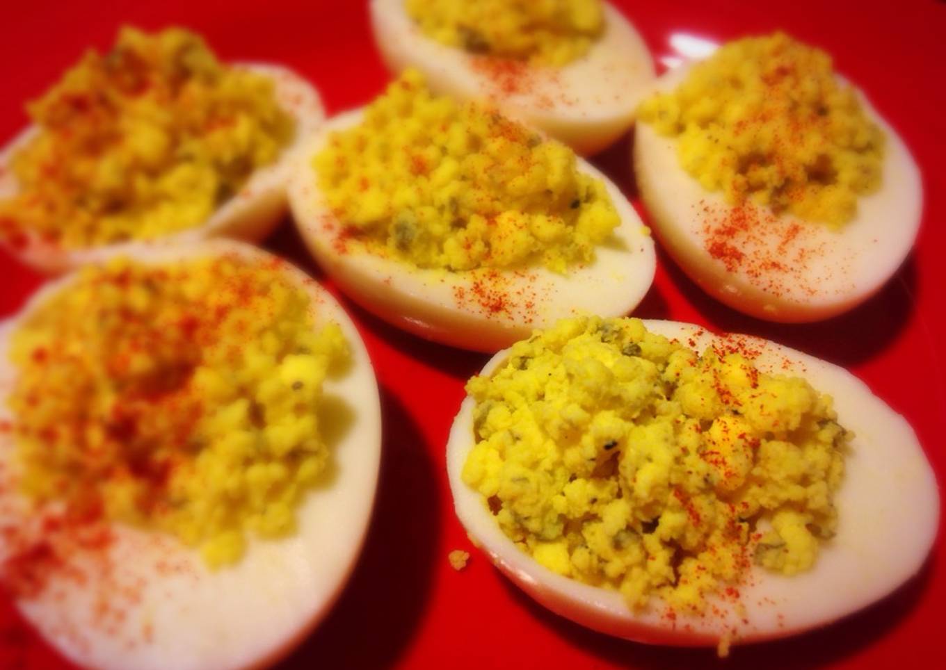 Slightly Different Deviled Eggs