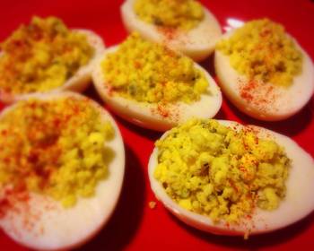 New Recipe Slightly Different Deviled Eggs Delicious Nutritious