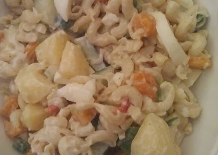 Steps to Prepare Homemade Macaroni salad