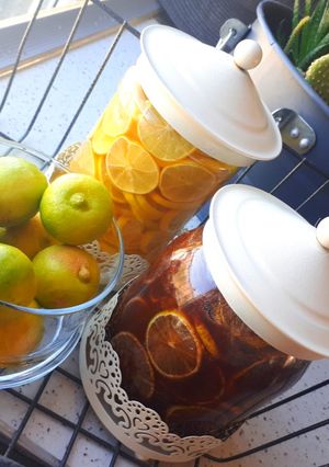 عکسی از دستور معجون لیمو و عسل🍋