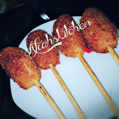 A picture of My Special Yam kebab.