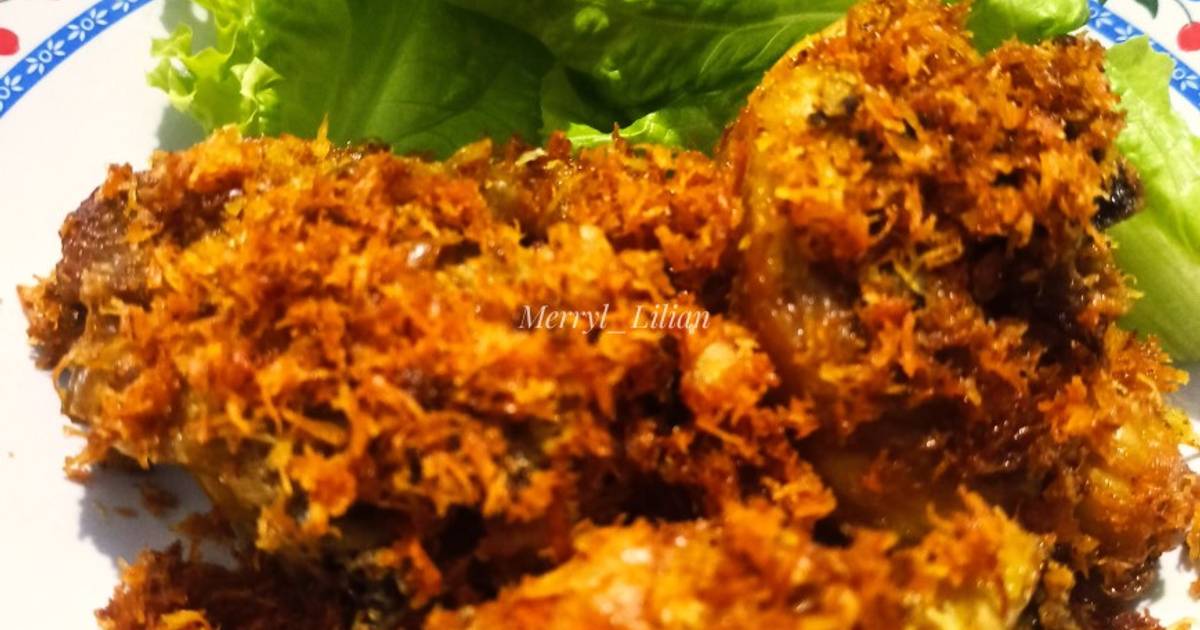 Resep Ayam Serundeng Kelapa Oleh Merryl Lilian Cookpad