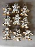 Biscoitos de gengibre de múmia