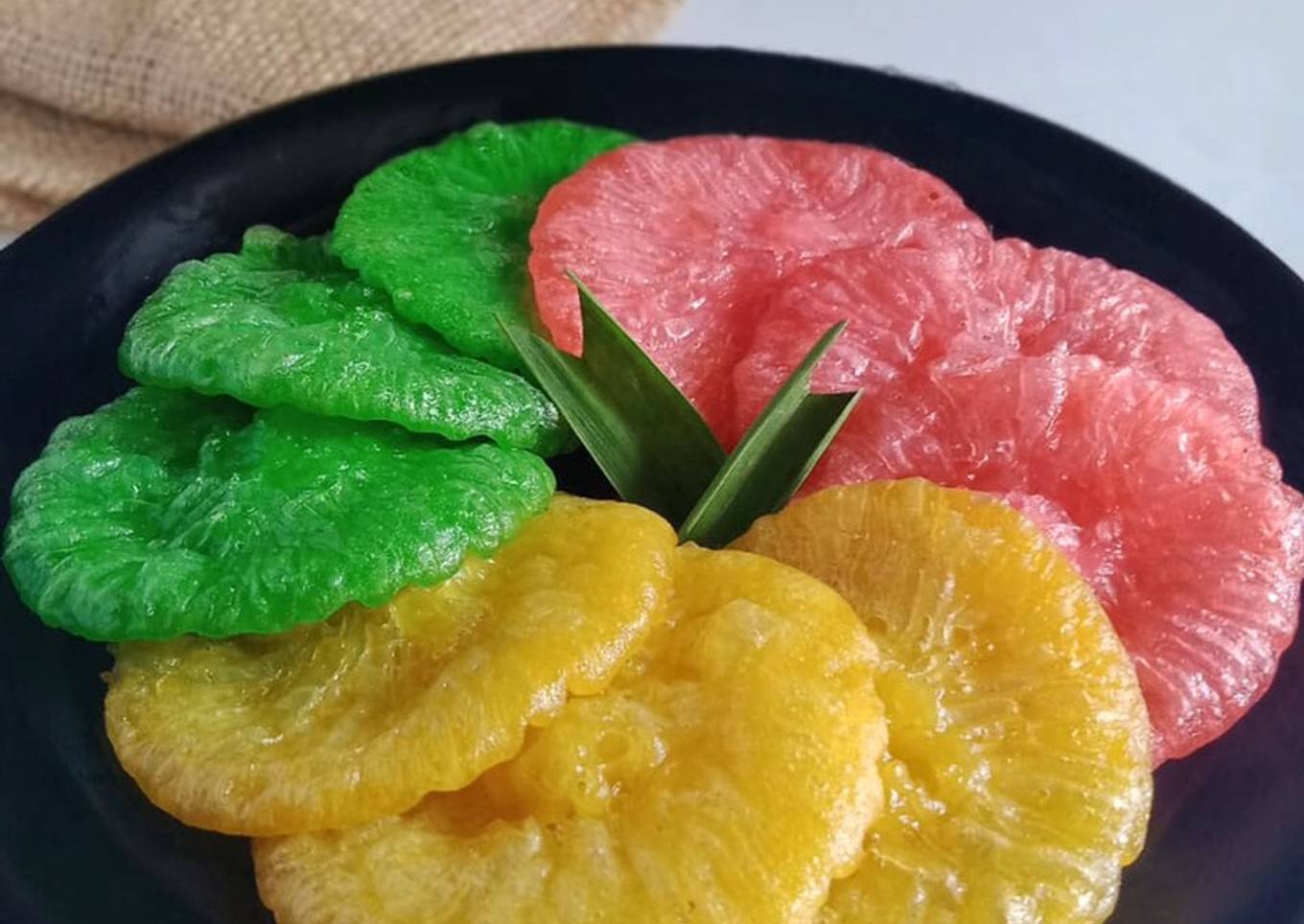 Kue Cucur Pelangi