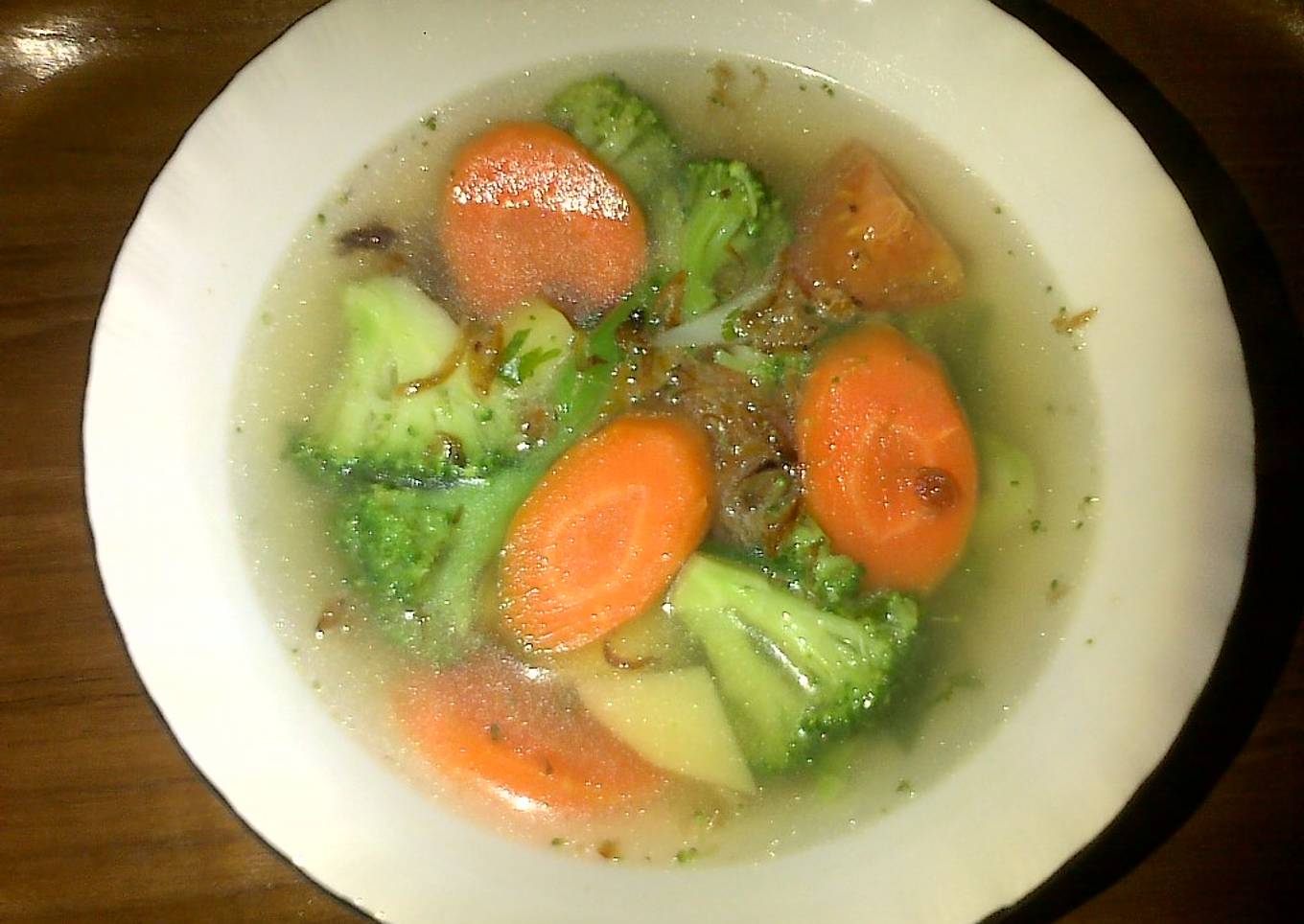Sup Vegetarian (Brokoli)