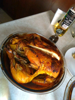 Una foto de Pollo al horno