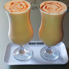 A picture of Mango milkshake.