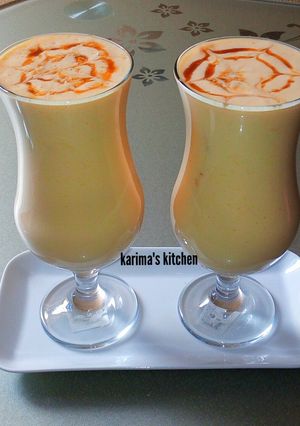 A picture of Mango milkshake.