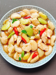 皇帝豆燴魚丸 的食譜成品照片