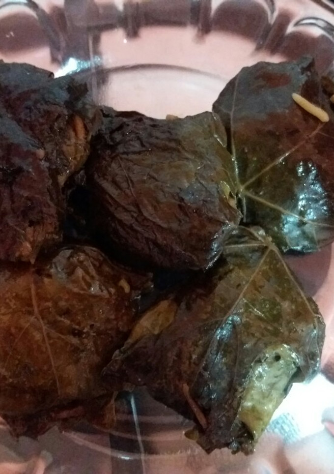 عکسی از دستور دلمه مادرجون