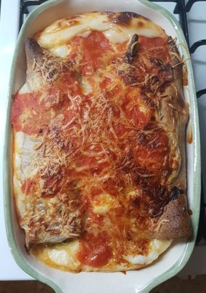 Una foto de Canelones Integrales de Calabaza y acelga #SOSCarli