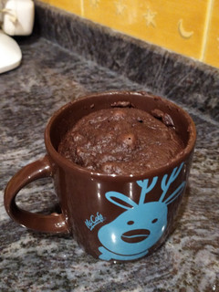 Una foto de Mug cake de chocolate! Al microondas 😋