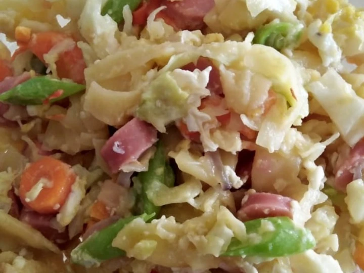 Langkah Gampang Membuat Resep Tumis Sayur Sop Makaroni Sosis yang Enak Banget Anti Ribet, Bisa Manjain Lidah