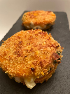 Una foto de Milanesas de calabaza