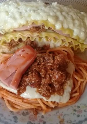 Una foto de Lasagna a mi estilo 🍽️🍛