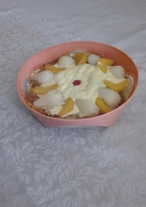 A picture of Delicious Crushed biscuit Dessert.