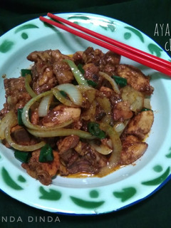 Foto resep Ayam lada hitam / chiken blackpapper
