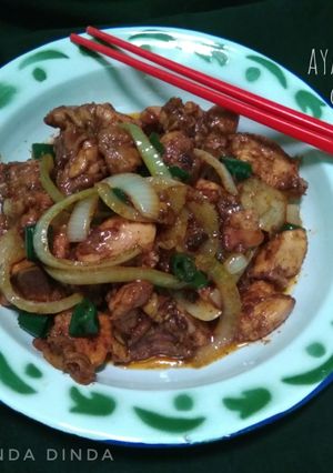 Foto resep Ayam lada hitam / chiken blackpapper