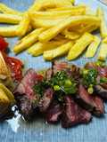 Entrecôte sauce chimichurri