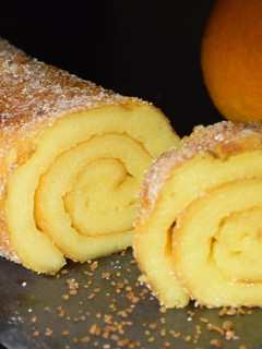 Una foto de Brazo de gitano a la naranja