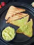 Avocado sandwich and toast
