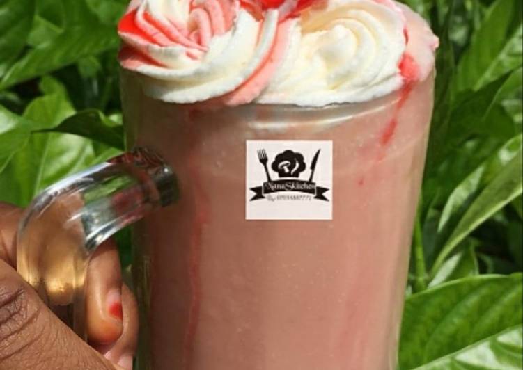 Step-by-Step Guide to Prepare Super Quick Homemade Watermelon /banana milkshake