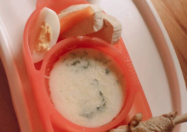 Creamy spinach..mpasi 8bulan Hannah