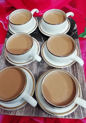 A picture of Ginger masala tea.