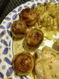 Potato Balls in Schmaltz and Butter