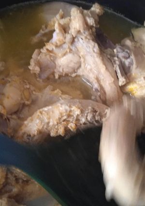 عکسی از دستور آبگوشت مرغ🍚