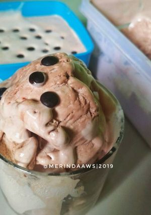 Foto resep Chocolate Ice Cream (Homemade)