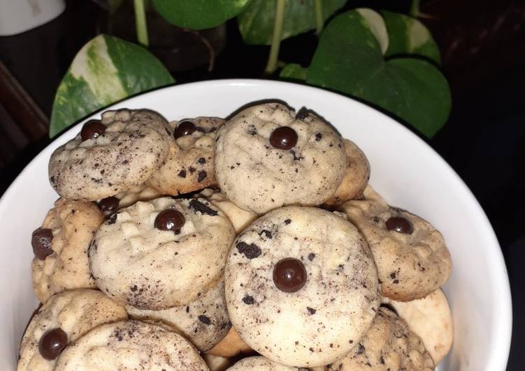 Cookies renyah oreo (4bahan)