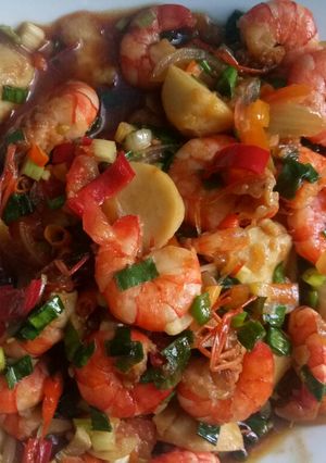 Foto resep Udang Bakso Saus Tiram
