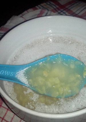 Foto resep Bubur Kacang Hijau Kupas