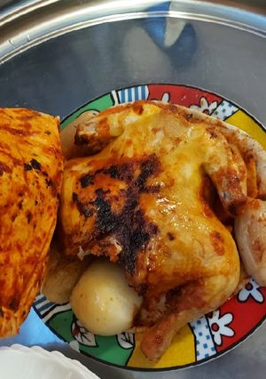 صورة لوصفة فروج بالفرن