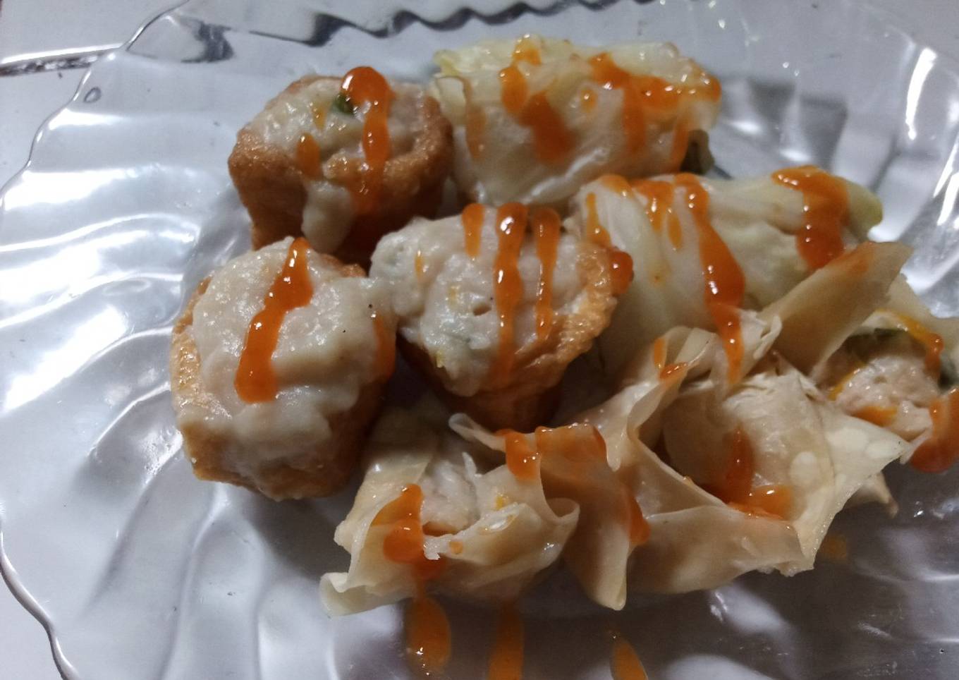 Tahu bakso dan siomay mini